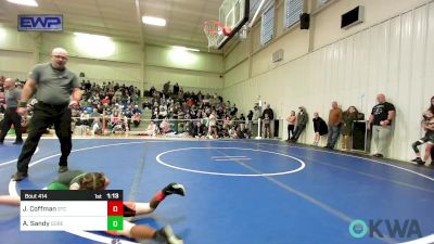 51 lbs Rr Rnd 2 - Jade Coffman, Sallisaw Takedown Club vs Adalynn Sandy, Gore Pirates Youth Wrestling