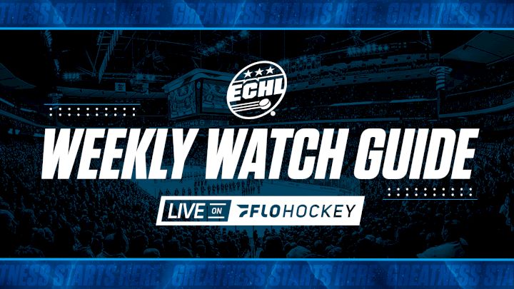 FloHockey ECHL Weekly Watch Guide: 1/24-1/30