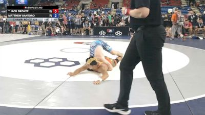 150 lbs Champ. Rd Of 128 - Jack Bronte, California vs Matthew Santoro, Pennsylvania