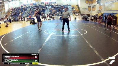 175 Blue Round 3 - Bryan Colding, Gateway vs Wyatt Brown, Wakulla Hs