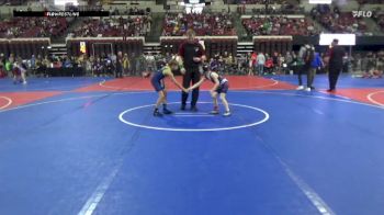 73 lbs Champ. Round 2 - Jed Lohss, Bozeman Wrestling Club vs Nolan Lyng, Magic City Wrestling Club