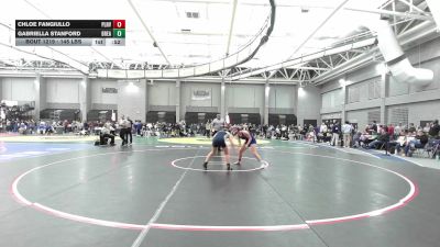 145 lbs Consi Of 16 #2 - Chloe Fangiullo, Plainville vs Gabriella Stanford, Bristol Eastern