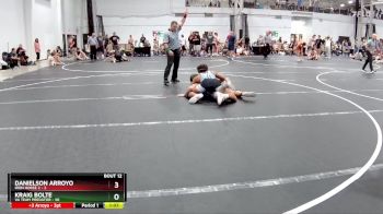 150 lbs Round 3 (8 Team) - Danielson Arroyo, Iron Horse 2 vs Kraig Bolte, VA Team Predator