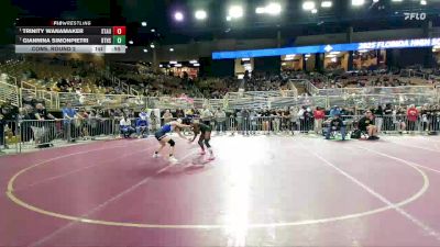 120 lbs Cons. Round 2 - Giannina Simonpietri, Bartram Trail H.S. vs Trinity Wanamaker, St Augustine