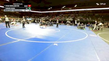 285 Class 3 lbs Semifinal - Junior Rudd, Ft. Zumwalt South vs Zyan Knollmeyer, Helias Catholic