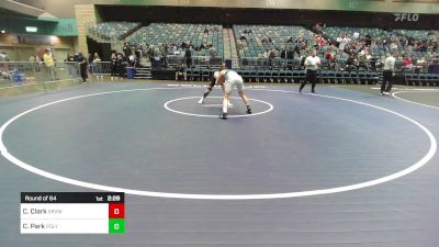 133 lbs Round Of 64 - Cameron Clark, Grand View vs Caleb Park, Cal Poly