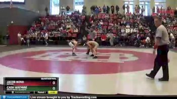 106 lbs Quarterfinal - Jacob Bond, Baylor vs Cash Waymire, Brentwood Academy