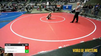 67 lbs Semifinal - Johnathan Thompson, Sebolt Wrestling Academy vs Eli Sandoval, GOLDRUSH Academy