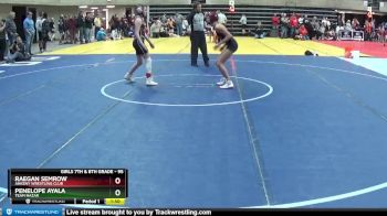 95 lbs Round 2 - Penelope Ayala, Team Nazar vs Raegan Semrow, Ankeny Wrestling Club