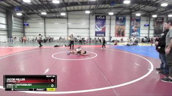 88 lbs Rd# 10- 4:00pm Saturday Final Pool - Jacob Miller, Scorpions vs Creu Canterbury, PA Blue