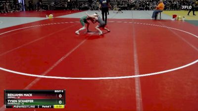 88 lbs Semis & 1st Wrestleback (8 Team) - Benjamin Mack, Sartell vs Tysen Schaefer, Paynesville