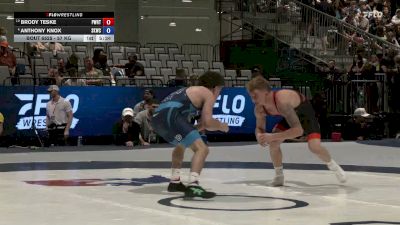 57 kg Quarters - Brody Teske, PWC RTC vs Anthony Knox, Scarlet Knight Wrestling Club