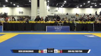 John-Paul Thien Tran vs Diego Luis Maldonado 2025 World IBJJF Jiu-Jitsu No-Gi Championship
