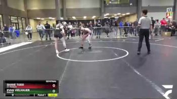 132 lbs Semifinal - Shane Todd, St. Francis vs Evan Vielhauer, Bobcat