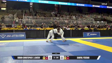 Daniyal Yerzhan vs Ronan-Christopher T. Lehotay 2025 Pan Kids Jiu-Jitsu IBJJF Championship