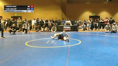 126 lbs Quarters - Tristin Cruz, Exodus Wrestling Club vs Cael Muller, Steller Trained