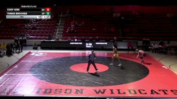 184 lbs Cody Kirk, Davidson vs Tomas Brooker, Appalachian State