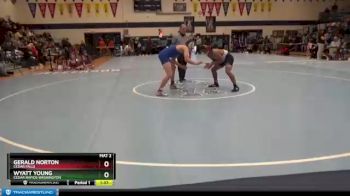 160 lbs Cons. Round 1 - Gerald Norton, Cedar Falls vs Wyatt Young, Cedar Rapids Washington