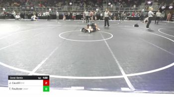 163 lbs Consolation - Jovani Caudill, East Kansas Eagles vs Tanner Faulkner, Unaffiliated