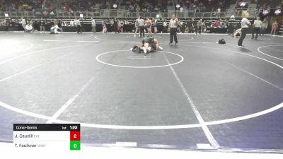 163 lbs Consolation - Jovani Caudill, East Kansas Eagles vs Tanner Faulkner, Unaffiliated