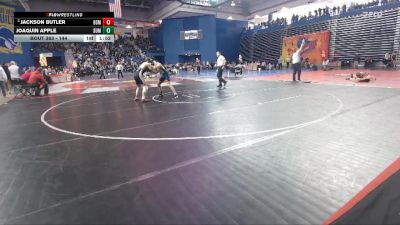 144 lbs Champ. Round 1 - Jackson Butler, Bishop McCort vs Joaquin Apple, Summit