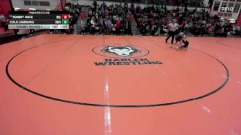106 lbs Champ. Round 1 - Cole Lemburg, New Lenox (PROVIDENCE CATHOLIC) vs Tommy Katz, WHEELING