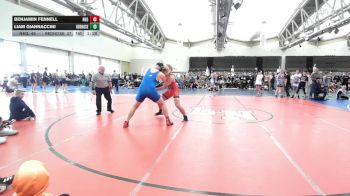 211 lbs Rr Rnd 1 - Benjamin Fennell, New England Gold - MSC vs Liam Giannaccini, RedNose Wrestling School - MSC