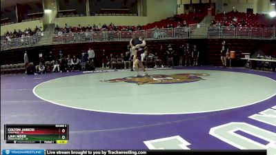 165 lbs Round 3 (4 Team) - Colton Jarecki, Columbus vs Liam Nider, Manhattan HS