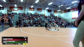 106 lbs Semifinal - Marco Muratori, Perkins vs Mason Bauer, Ashland