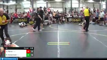 91 lbs Round 3 (6 Team) - Matthew McDermott, Revival Evil Empire vs Easton Pierce, Untouchables White