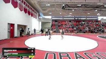 285 lbs Semifinal - Charlie Turner, Ithaca vs Brandon Ress, Albany