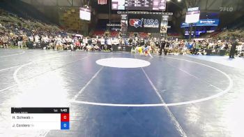 94 lbs Cons 4 - Hayden Schwab, Iowa vs Jose Cordero, Tennessee