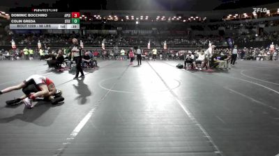 98 lbs Consi Of 8 #1 - Dominic Bocchino, Apex vs Colin Greda, Steel Valley Renegades