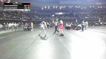 175 lbs Consi Of 16 #2 - Bryan Hernandez, Bound Brook vs Luca Cenatiempo, Sparta NJ