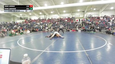 157 lbs Cons. Rd Of 32 - Evan Jaboson, Green Canyon vs Juan Luengo, Cyprus