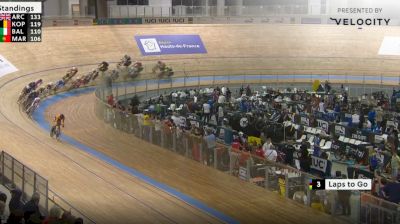 2021 UCI Track Cycling World Championships - Women's Omnium - Points Race - Final Three Laps
