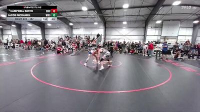 157 lbs Cons. Round 2 - Campbell Smith, Central vs Jacob McDaniel, Wheatland