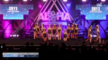 Nova Elite Cheer - Onyx [2026 L3 Junior - Flex - D2 - Small Day 2] 2026 Aloha Grand Nationals