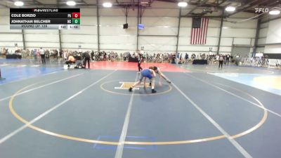 113 lbs Round Of 128 - Cole Borzio, PA vs Johnathan Belcher, NC