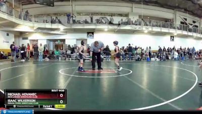 67 lbs Cons. Round 2 - Isaac Wilkerson, Indian Creek Wrestling Club vs Michael Hovanec, Rick Larsen Wrestling Club