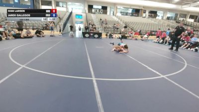 100 lbs Ivan Larsen, Minnesota Red vs Jarek Gallegos, Colorado