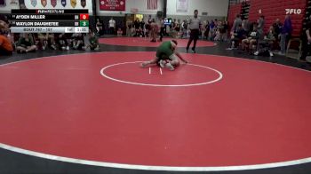 157 lbs Cons. Round 2 - Waylon Daughetee, Dubuque Hempstead vs Ayden Miller, Dubuque Hempstead