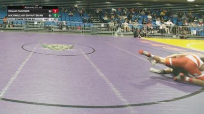 113 lbs Consi Of 64 #2 - Elijah Pagonis, MO vs Maximillian Shvartsman, MA