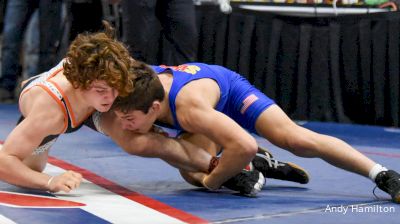 120 lbs Quarterfinal - Nathanael Jesuroga, IA vs Benjamin Davino, IL