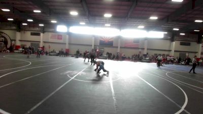 98 lbs Semifinal - Samuel Herrick, Trybe vs Cole Diaz, Mountain View Scrappers