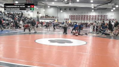 113 lbs Quarterfinal - Christopher St. Peter, Monument Mountain vs Noah Rushford, East Longmeadow