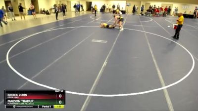 215 Championship Bracket Champ. Round 2 - Brock Zurn, Prior Lake vs Maeson Tradup, Plainview Elgin Millville