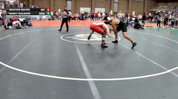 190 lbs Cons. Round 6 - Braxton Reaves, Hewitt-Trussville vs Marky Gallegos, Randall