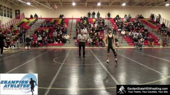 126 lbs Round 1 (3 Team) - Anthony Mason, Southern Regional vs Kristian Beres, Mt. Olive