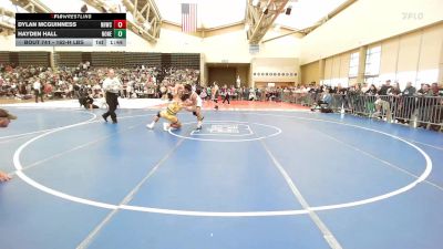 162-H lbs Round Of 64 - Dylan McGuinness, North Hunterdon, NJ vs Hayden Hall, None
